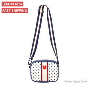 Crossbody Bag with Adjustable Strap, PU Material, Rectangular Messenger Style